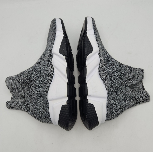 Luxury Trendy Speed Trainer Black Cristal Stretch -Knit Sneakers Size 36. - Picture 11 of 16